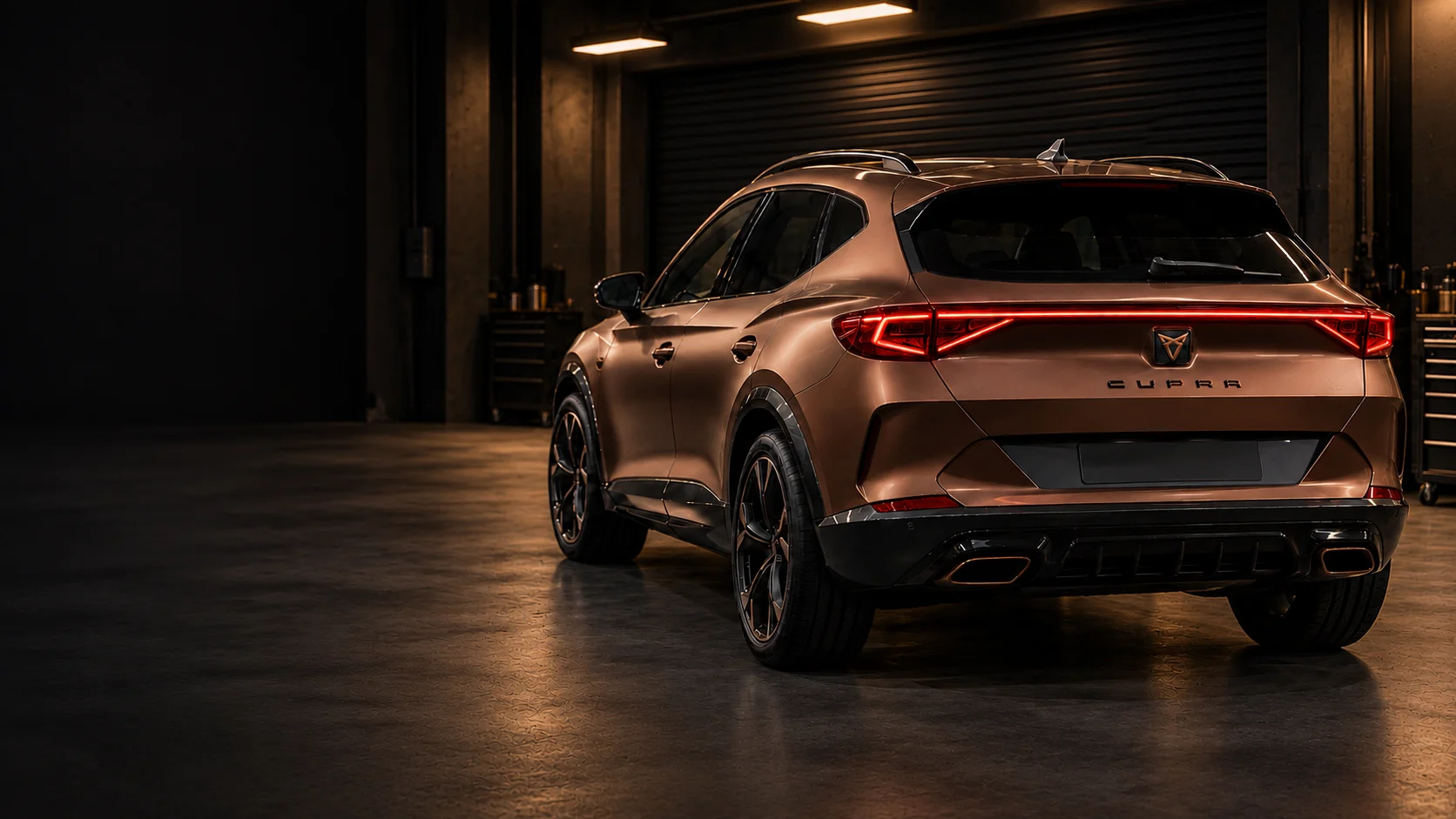 CUPRA korjaamoympäristössä, kuvitus